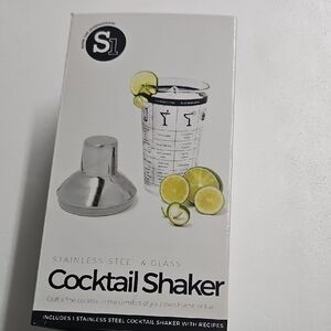 Stainless Steel Cocktail Shaker by S1